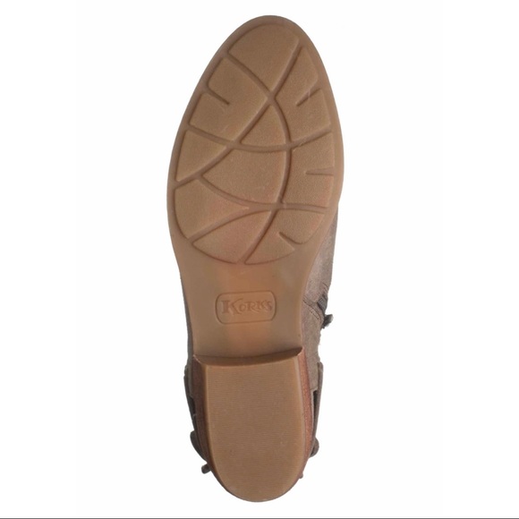 NIB Korks Lydney Suede Shootie Bootie Ankle Boots - Picture 5 of 7